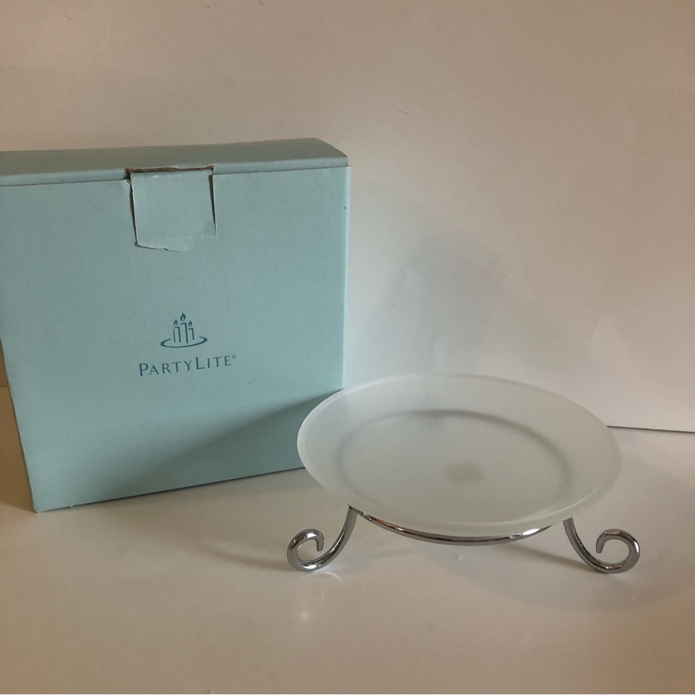 PartyLite Deco Ball Candle Holder NWT